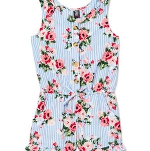 Cute Bluebell floral romper
